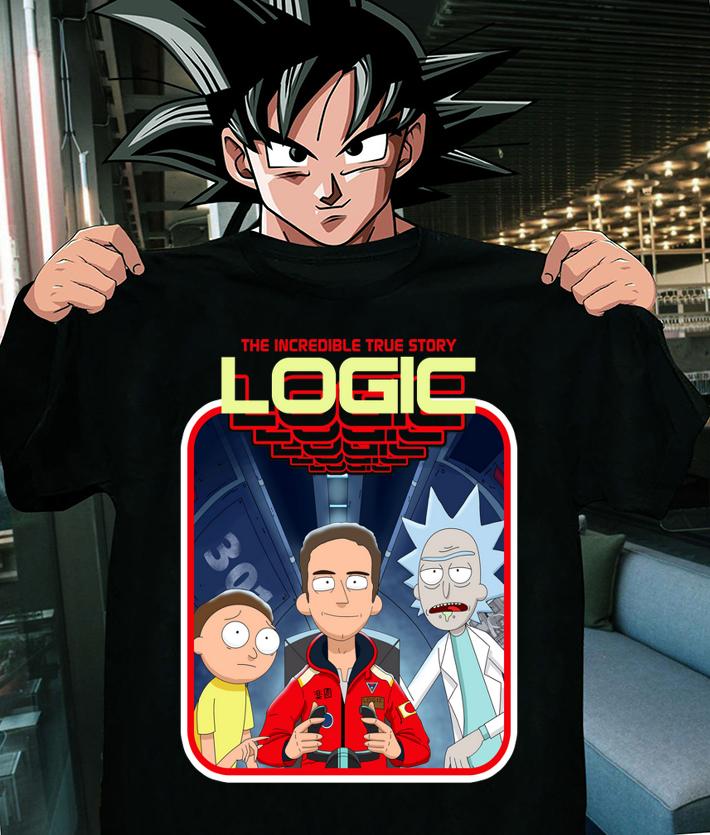 The Incredible True Story Logic mashup Rick And Morty t-shirt shirt