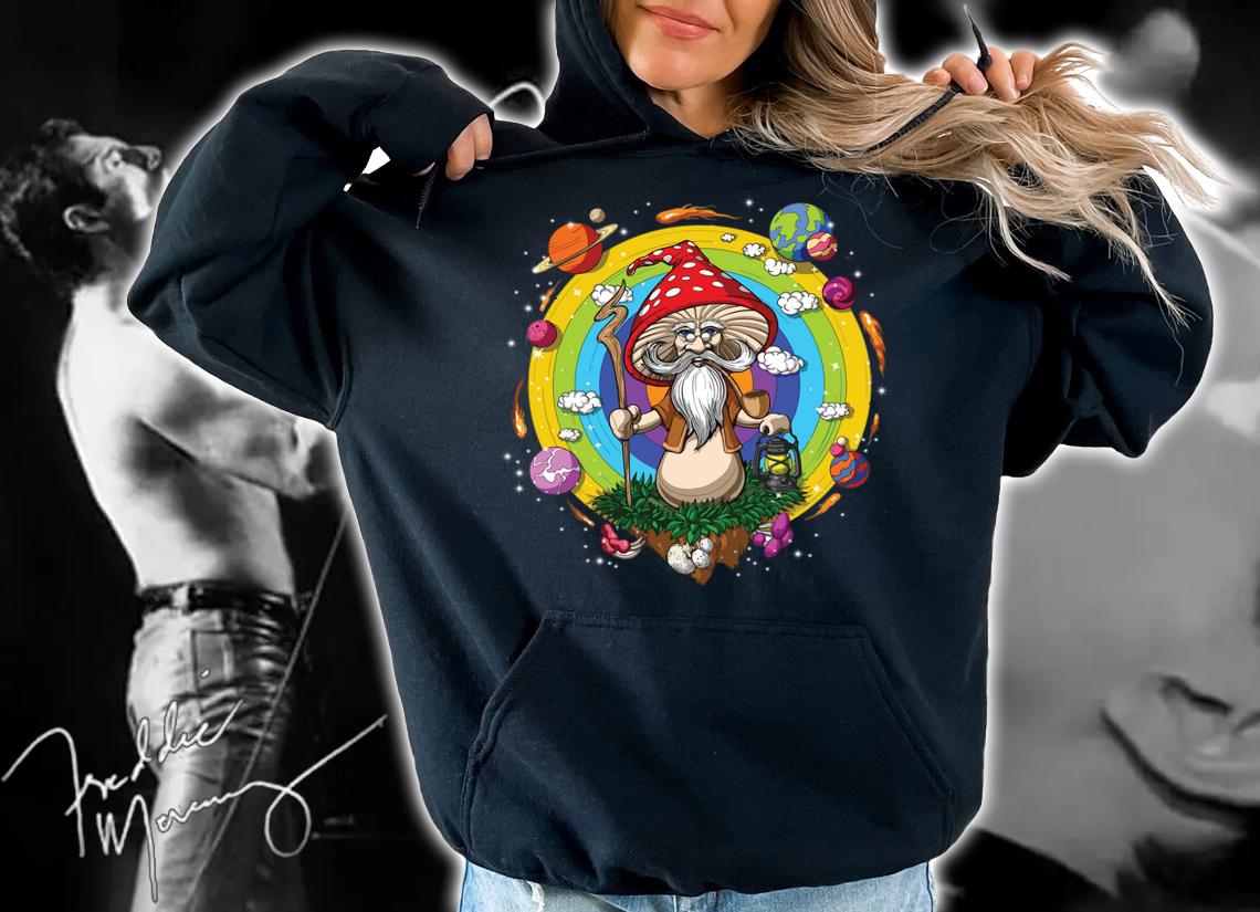 Magic Mushroom Psychedelic Hippie Fungus Psilocybin Shrooms t-shirt hoodie