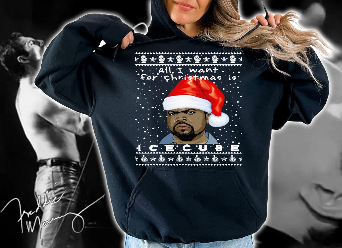 Ice Cube Rapper Ugly Christmas t-shirt hoodie
