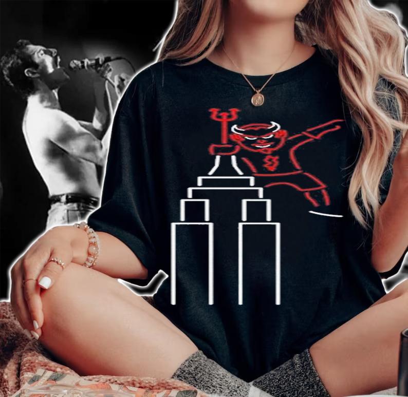 Devil King Kong New Jersey t-shirt woman shirt