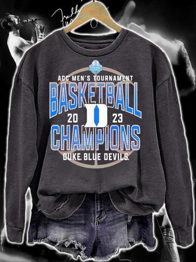 Duke Blue Devils 2023 ACC Men's Basketball Conference t-shirt sweatshirt