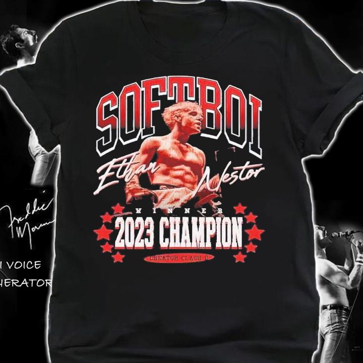 Ethan Nestor Softboi winner 2023 Champion t-shirt shirt