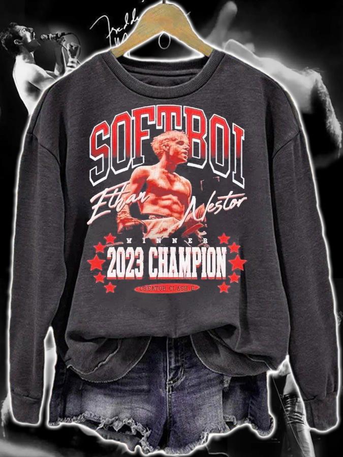 Ethan Nestor Softboi winner 2023 Champion t-shirt sweatshirt