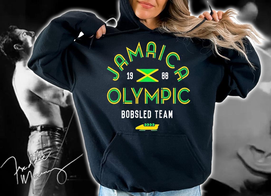 1988 Jamaica Olympic Bobsled Team shirt t-shirt hoodie