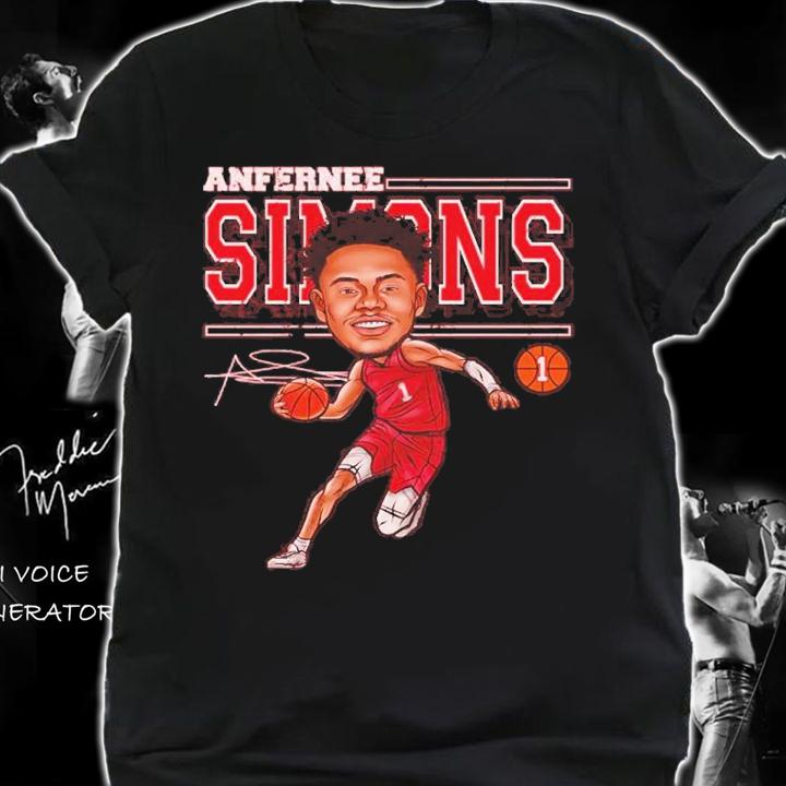 Anfernee Simons Portland Cartoon Basketball Shirt t-shirt shirt