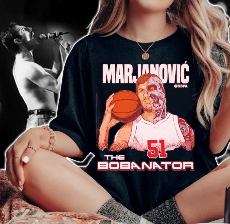 Boban Marjanovic Houston The Bobanator Basketball Shirt t-shirt woman shirt