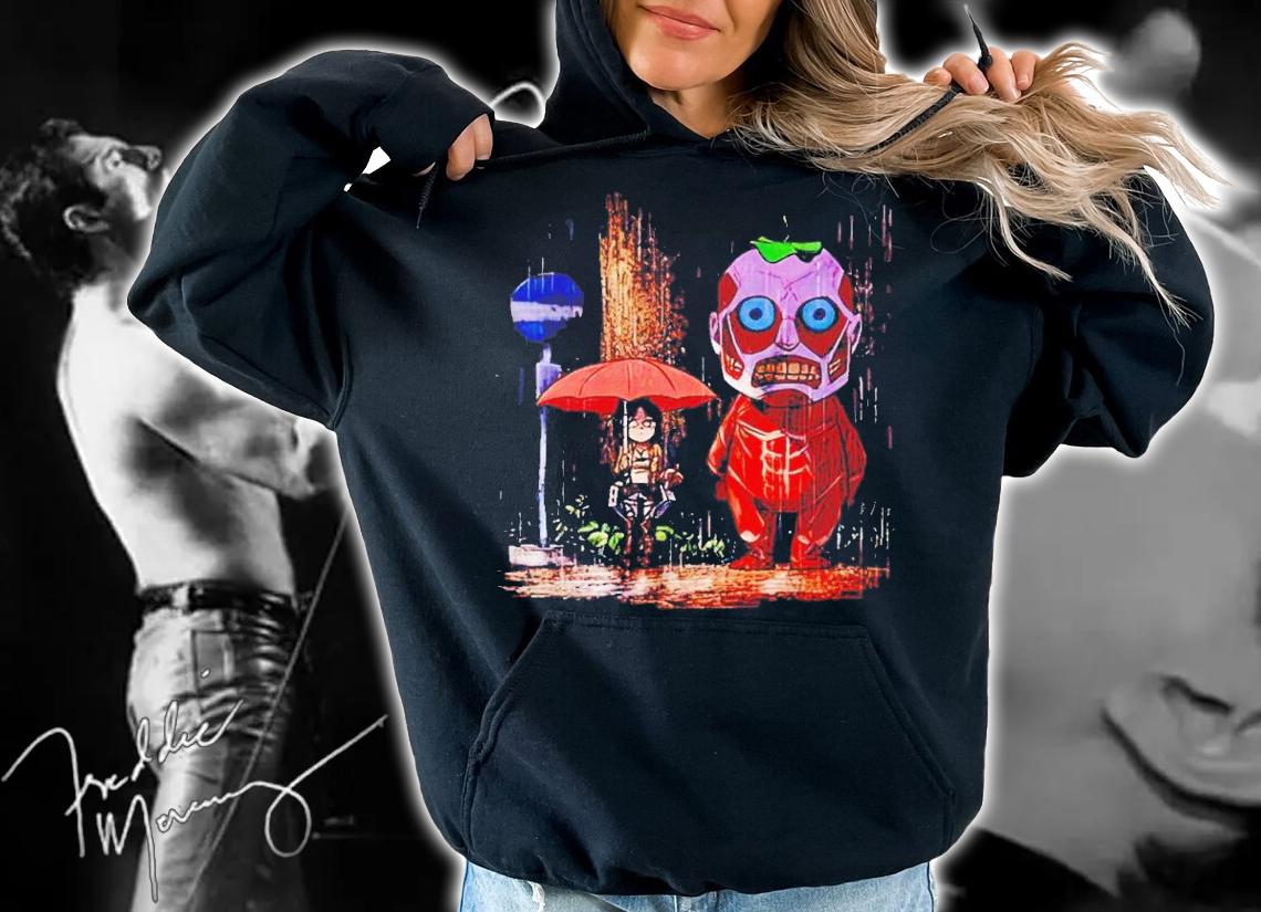 Attack On Titan My Neighbor Totoro shirt t-shirt hoodie