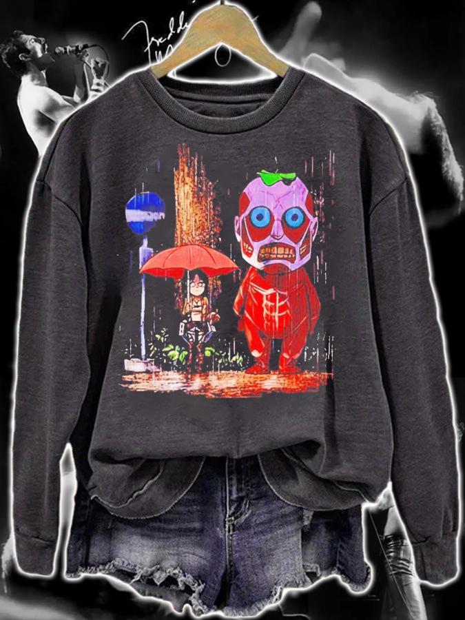 Attack On Titan My Neighbor Totoro shirt t-shirt sweatshirt