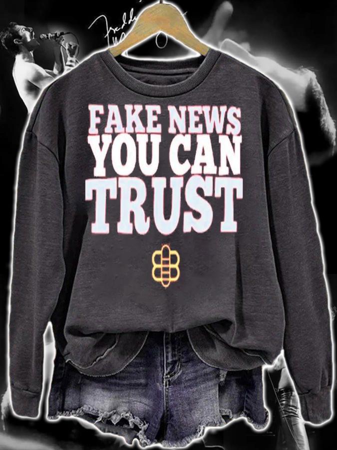 Babylon Bee Fake News You Can Trust Shirt t-shirt sweatshirt