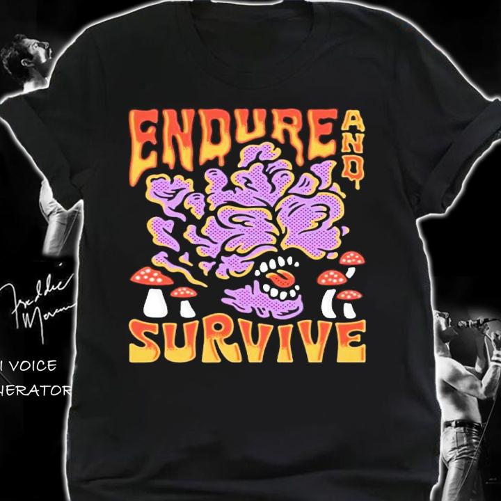 Endure and survive the last of us shirt t-shirt shirt