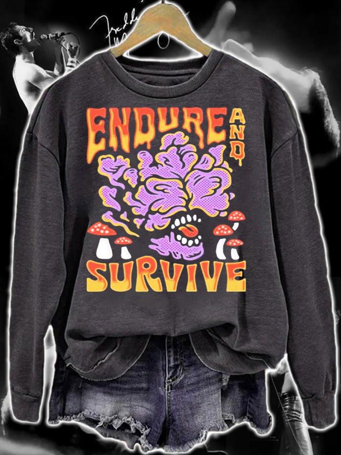Endure and survive the last of us shirt t-shirt sweatshirt
