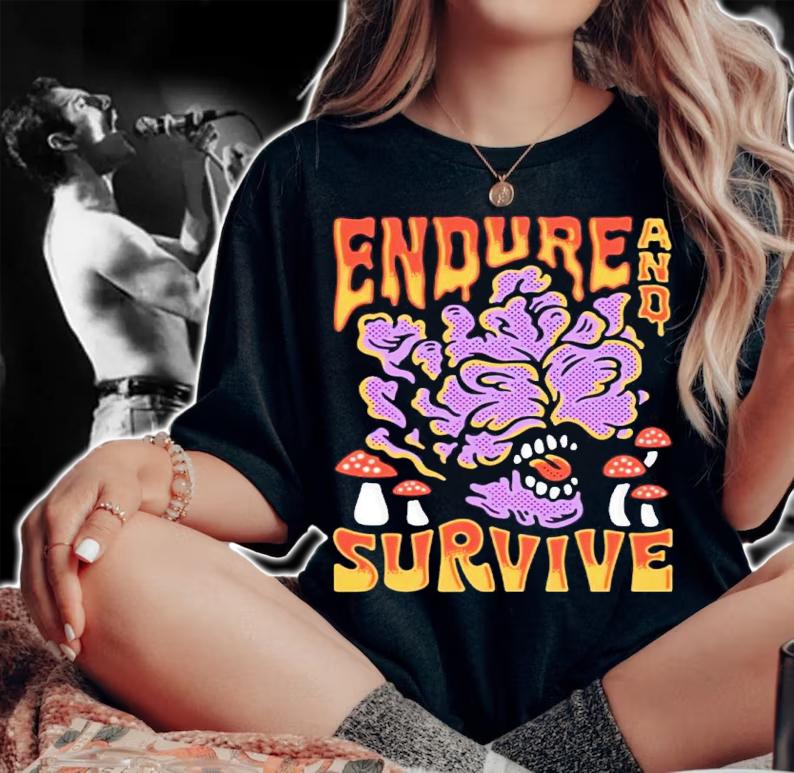 Endure and survive the last of us shirt t-shirt woman shirt