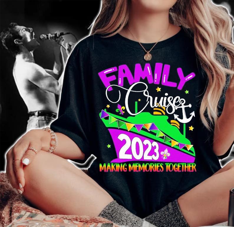 Family Cruise 2023 Making Memories Together New Orleans Shirt t-shirt woman shirt