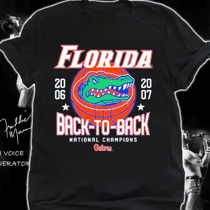 Florida Gators Back-To-Back Basketball National Champions 2022 Shirt t-shirt shirt