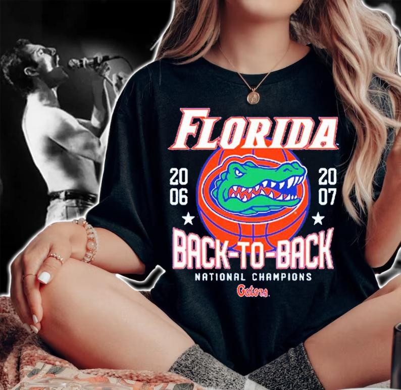 Florida Gators Back-To-Back Basketball National Champions 2022 Shirt t-shirt woman shirt