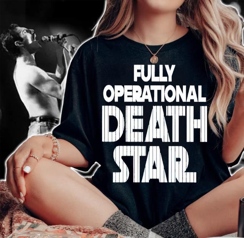 Fully Operational Death Star shirt t-shirt woman shirt