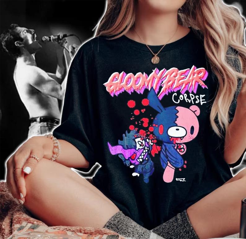 Gloomy Bear X Corpse shirt t-shirt woman shirt