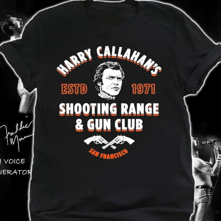 Harry Callahan's Shooting Range & Gun Club ESTD 1971 Shirt t-shirt shirt