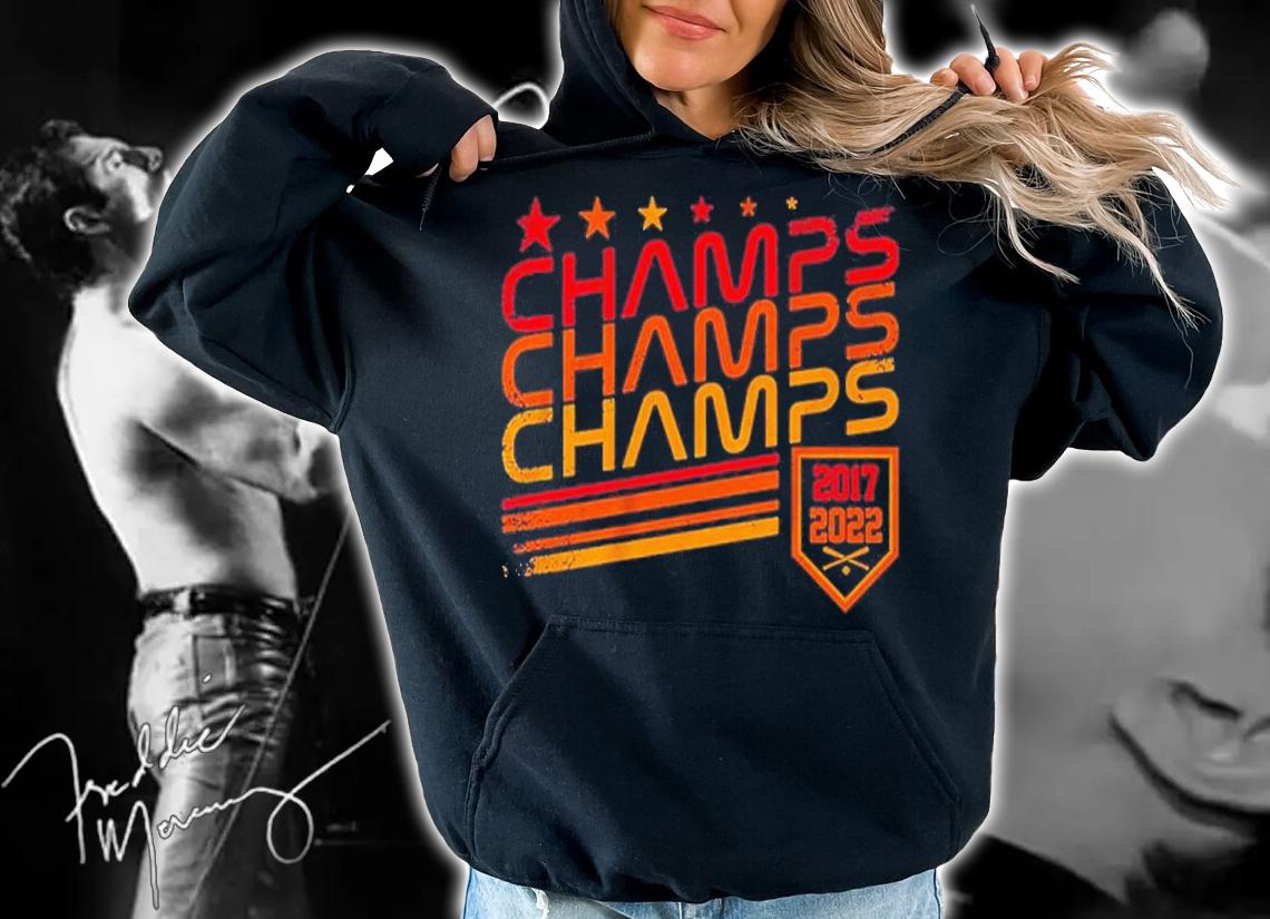 Houston Champs Champs Champs 2017-2022 Shirt t-shirt hoodie