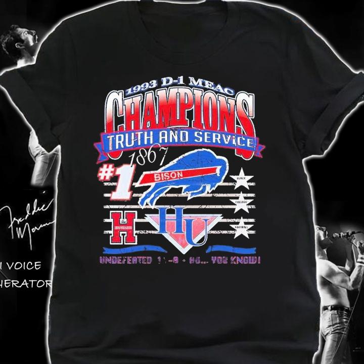 Howard Vintage 1993 MEAC Champions shirt t-shirt shirt