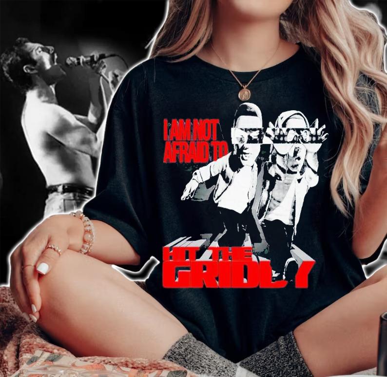 I am not afraid to hit the Griddy Eminem doing the Griddy shirt t-shirt woman shirt