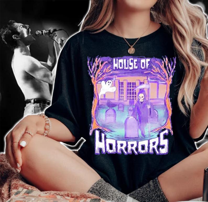 House Of Horrors Skeleton Shirt t-shirt woman shirt