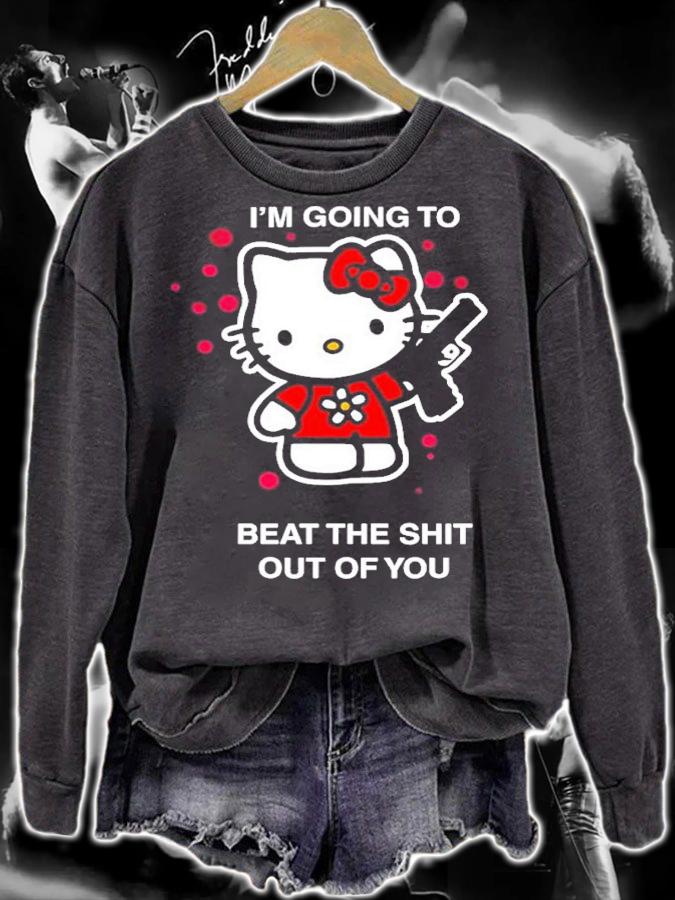 I'm Going To Beat The Shit Out Of You Shirt t-shirt sweatshirt