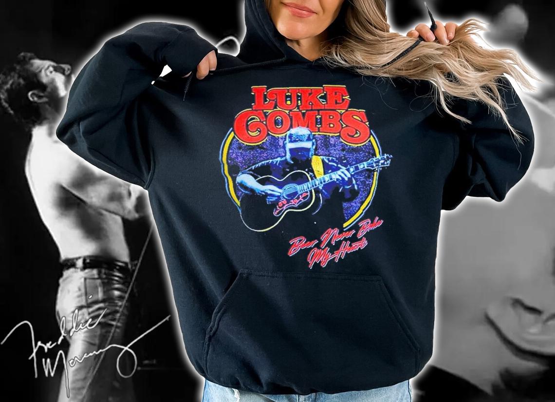 Luke Combs World Tour Country Music Beer Never Broke My Heart Shirt t-shirt hoodie