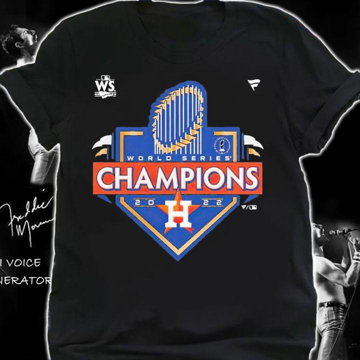 Men's Houston Astros 2022 World Series Champions T-shirt t-shirt shirt