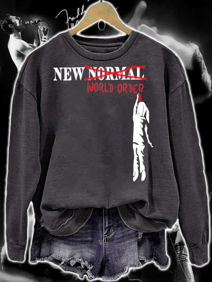 New world order not new normal shirt t-shirt sweatshirt