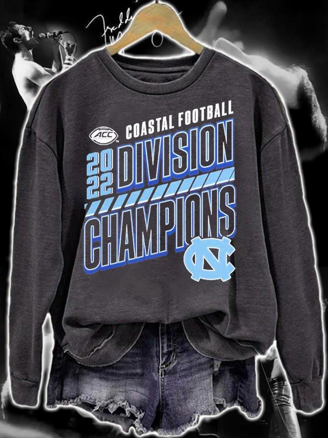 North Carolina Tar Heels 2022 ACC Coastal Division Football Champions shirt t-shirt sweatshirt