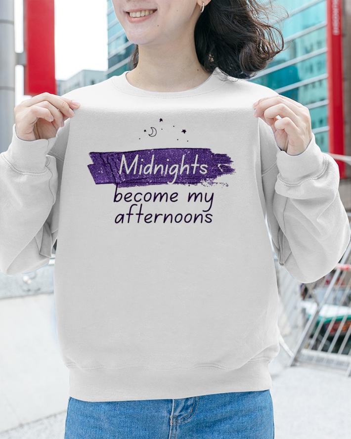 Midnights Become My Afternoons TS Swiftie T-Shirt t-shirt