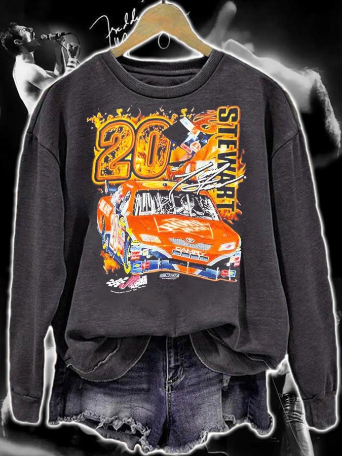 90s Steward 20 Racing On Fire Shirt t-shirt