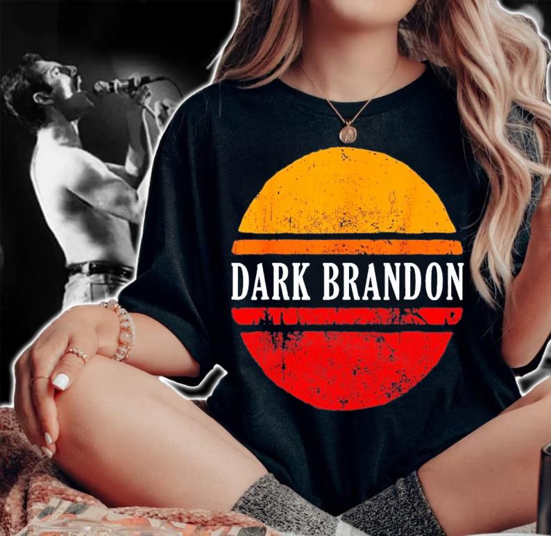 Dark Brandon Joe Biden Support T-Shirt t-shirt woman shirt