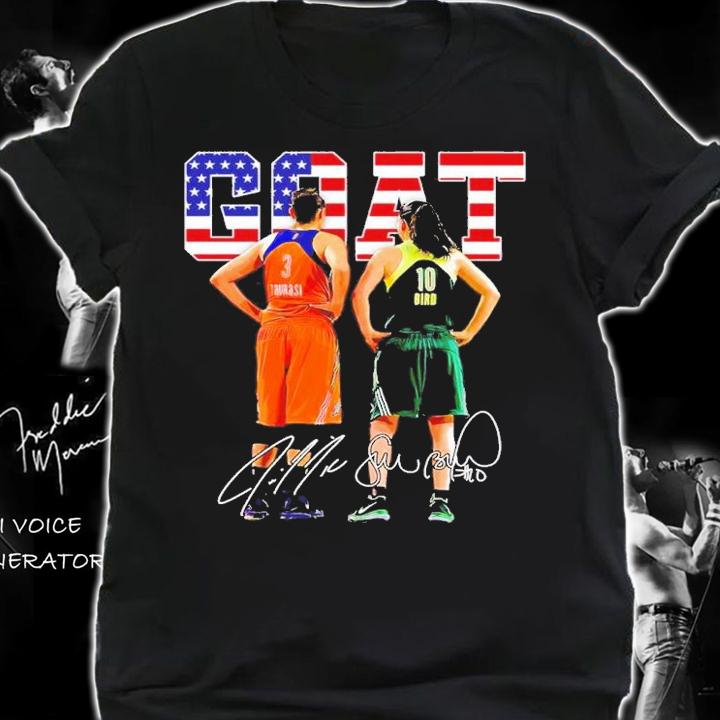Sue Bird Diana Taurasi Goat Usa Legend Basketball 3000 Assists Signature Shirt t-shirt