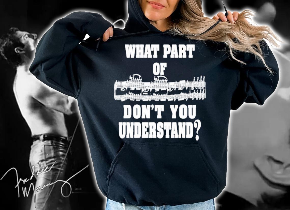 What Part Of Music Don't You Understand Shirt t-shirt hoodie