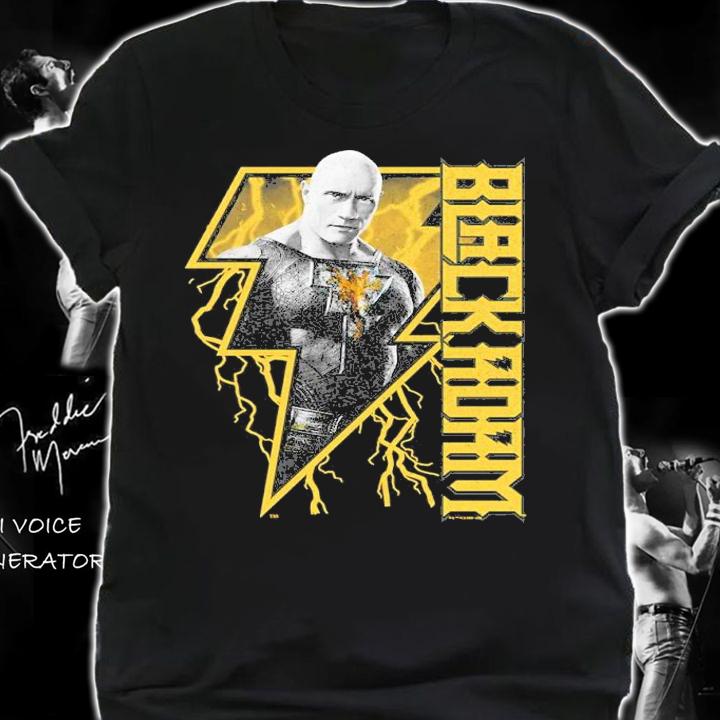 Black Adam Bolt Antihero shirt t-shirt