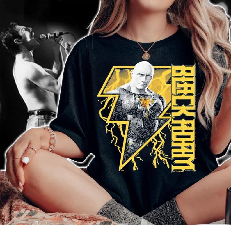 Black Adam Bolt Antihero shirt t-shirt