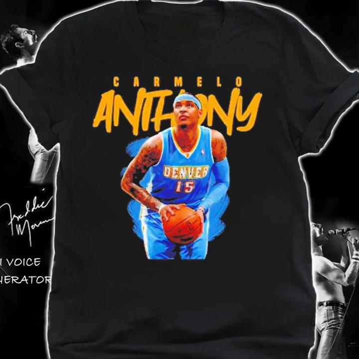 Carmelo Anthony Denver Nuggets Basketball Shirt t-shirt shirt