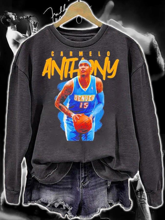 Carmelo Anthony Denver Nuggets Basketball Shirt t-shirt sweatshirt