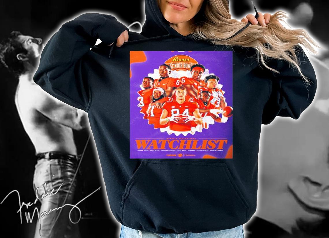 Clemson Tigers Football Reese's Senior Bowl Watch List 2023 Shirt t-shirt