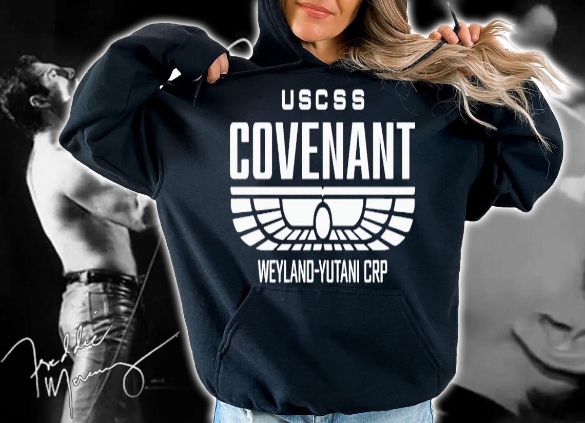Kristofer Thomas USCSS Covenant Weyland Yutani CRP T-shirt t-shirt hoodie