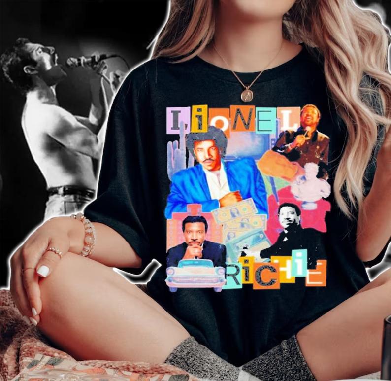 Lionel Richie Can't Slow Down Retro Shirt t-shirt