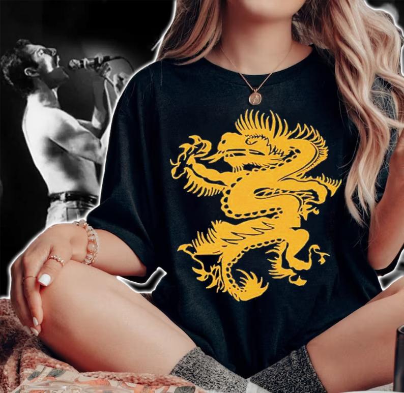 Natalie Imbruglia Torn Dragon shirt t-shirt woman shirt