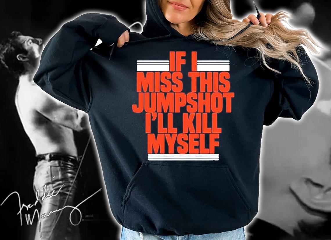 Red If I Miss This Jumpshot shirt t-shirt