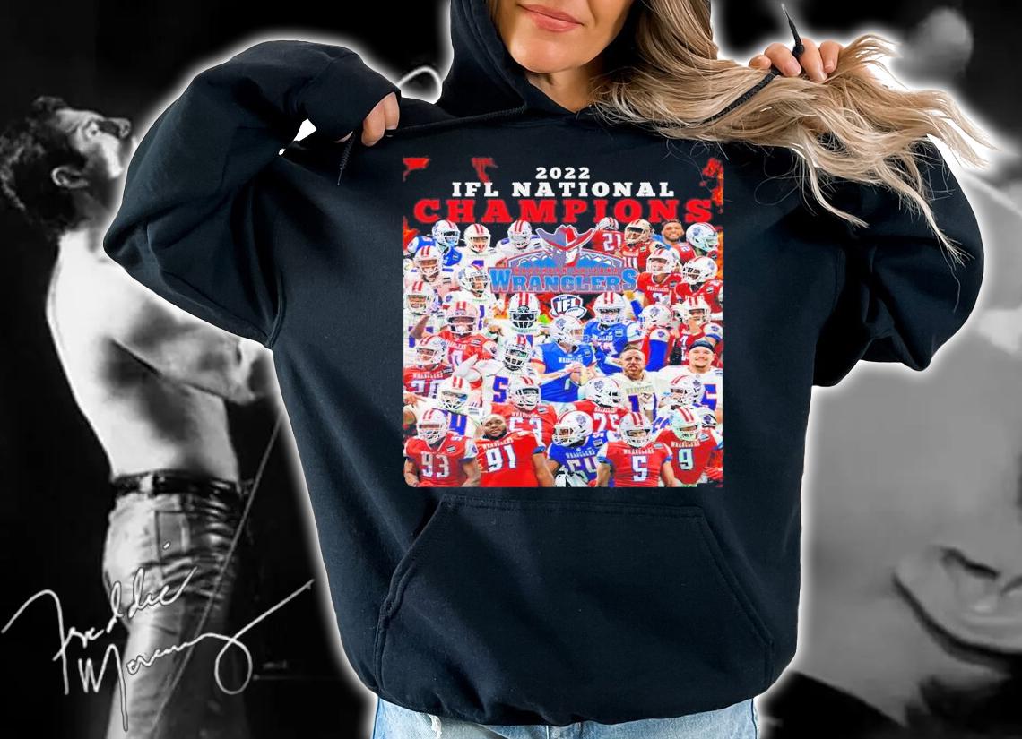2022 IFL National Champions Northern Arizona Wranglers Shirt t-shirt
