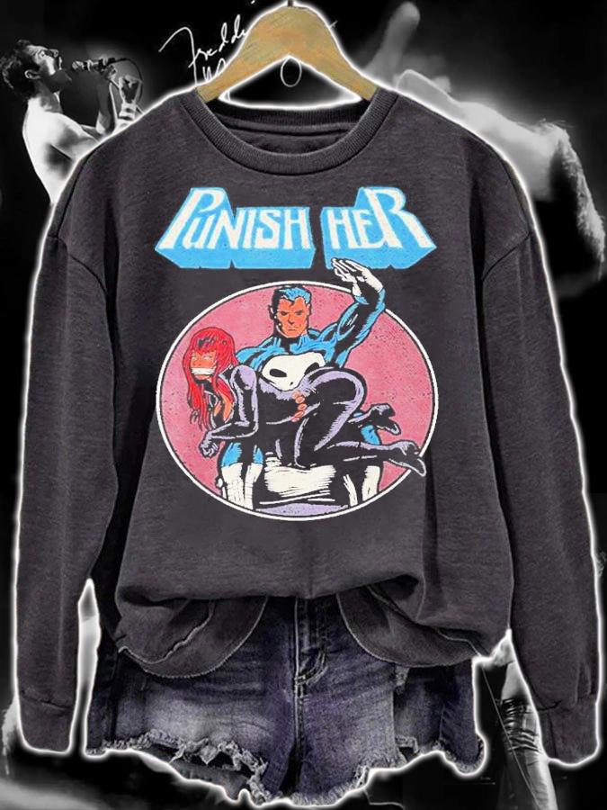 Punish Her Funny T-Shirt t-shirt sweatshirt