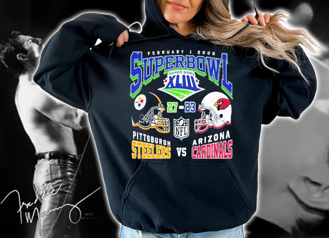 Super Bowl XLIII Steelers vs. Cardinals 2009 shirt t-shirt