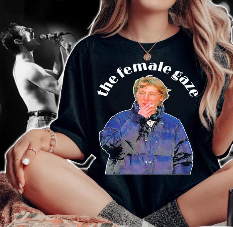 The Riddler Paul Dano Female Gaze Shirt t-shirt