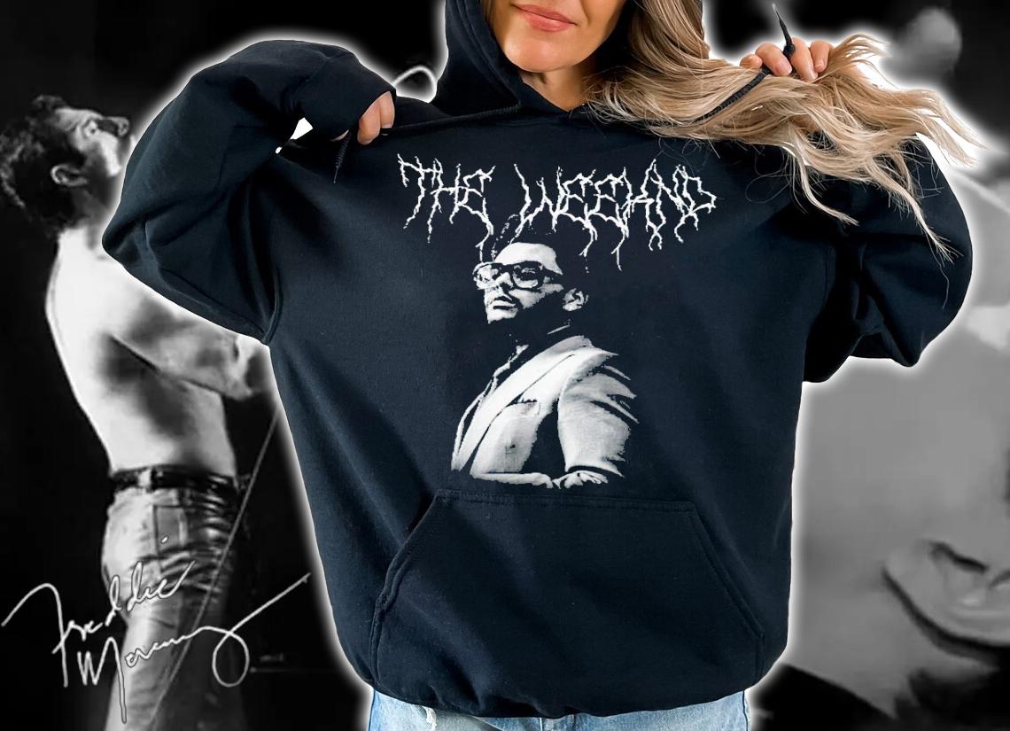 The Weeknd AFTER HOURS Heavy Metal Parody Shirt t-shirt hoodie